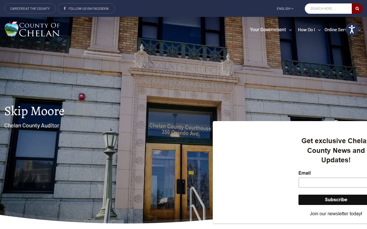 Chelan County Auditor Recording Division public records