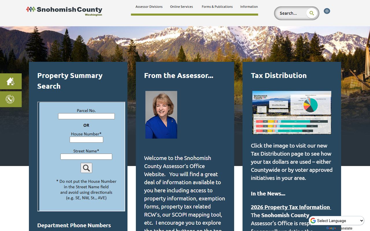 Snohomish County public records GovQA portal