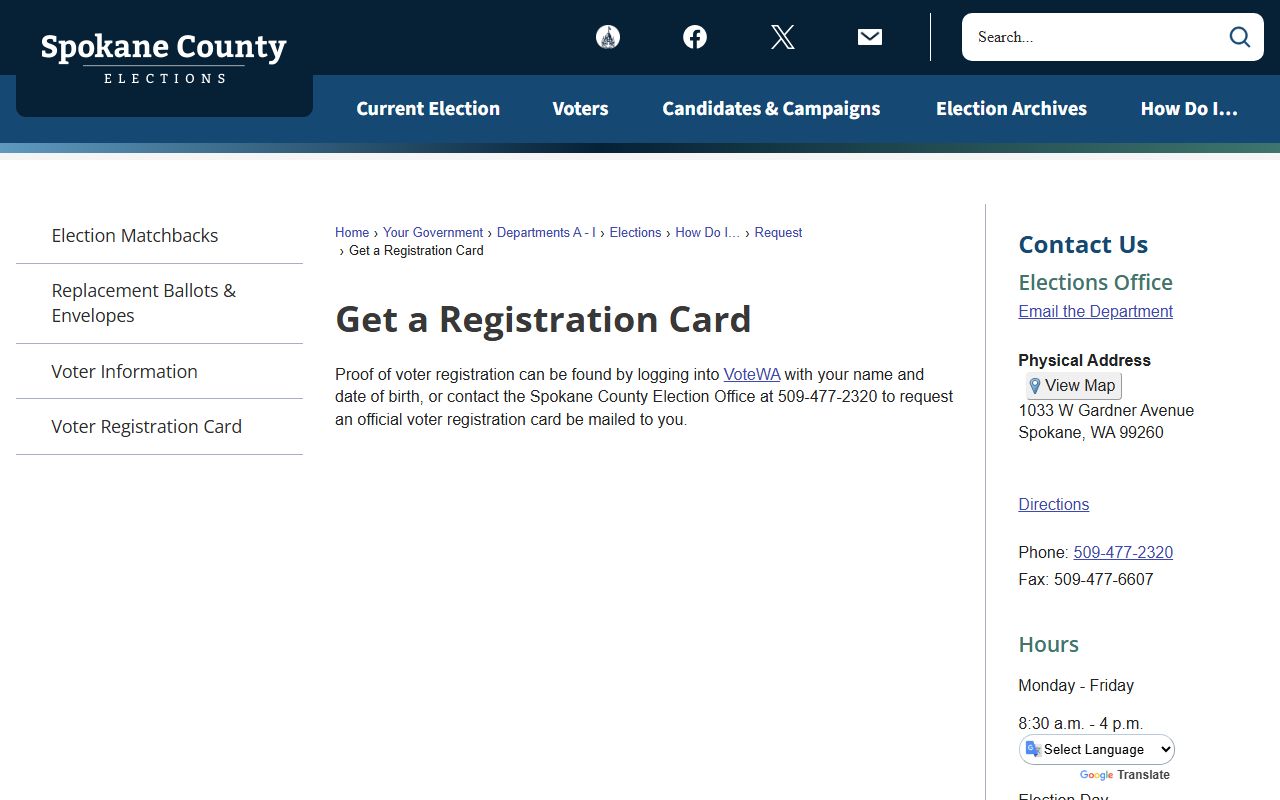 Spokane County Clerk court records portal