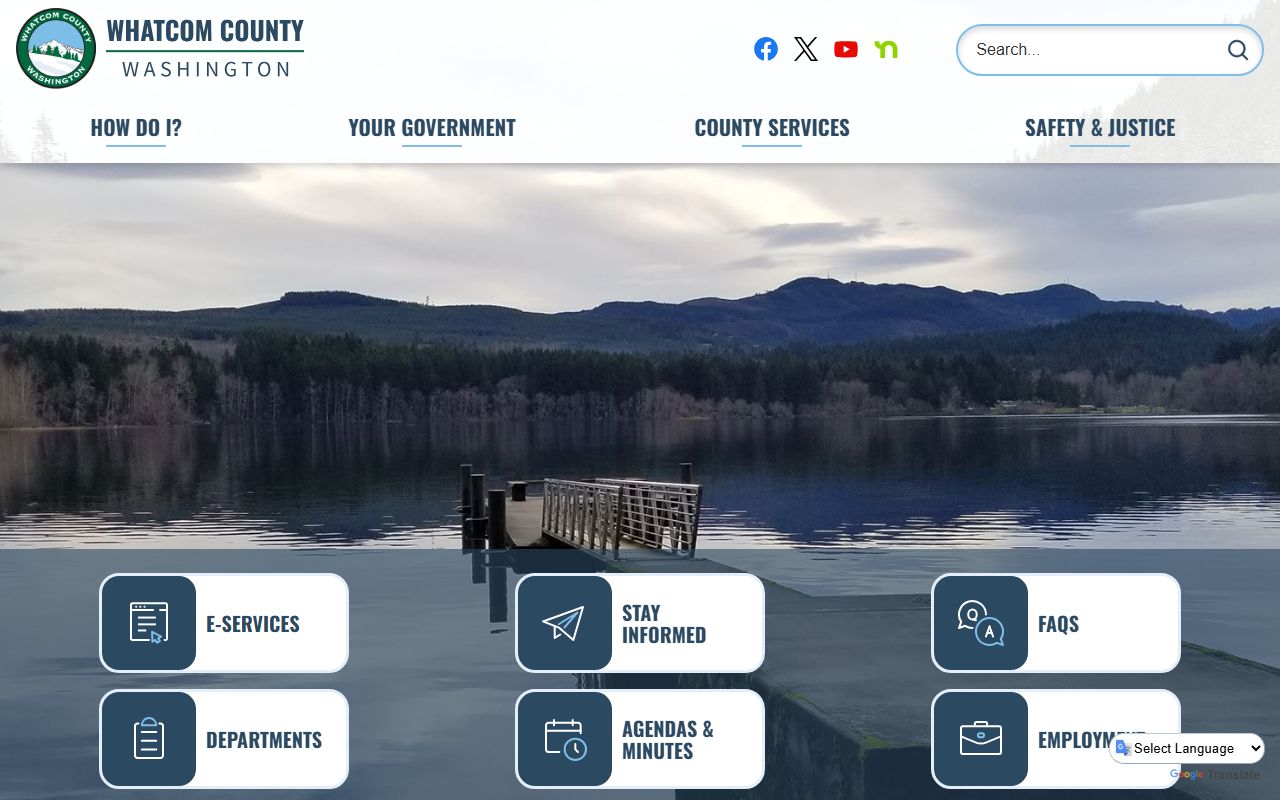 Whatcom County public records official website